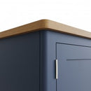 Rutland Blue Painted Gents Wardrobe by Lavishway | Wardrobe-33823