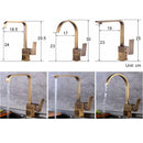 High Arc 180-Degree Rotatable Kitchen Tap by Lavishway | Kitchen Faucets-48569