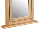 Chunky Oak Trinket Dressing Table Mirror by Lavishway | Table Mirrors-32582