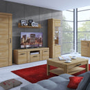 Cortina Grandson Oak Finish Wall Shelf by Lavishway | Book Shelves and Cabinets-29995