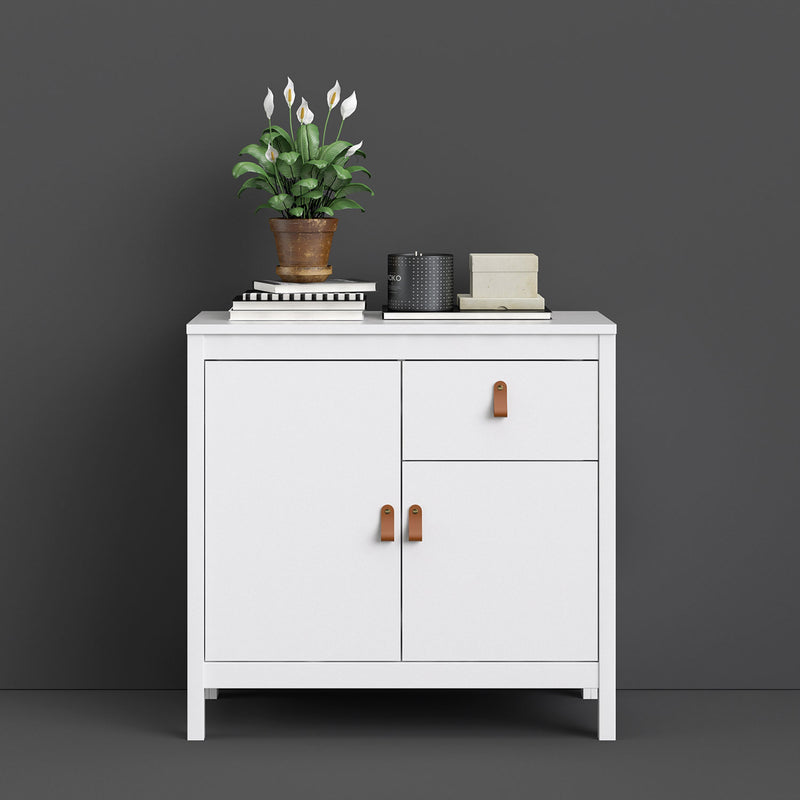 Barcelona White 2 Doors Modern Sideboard by Lavishway | Sideboards-29721