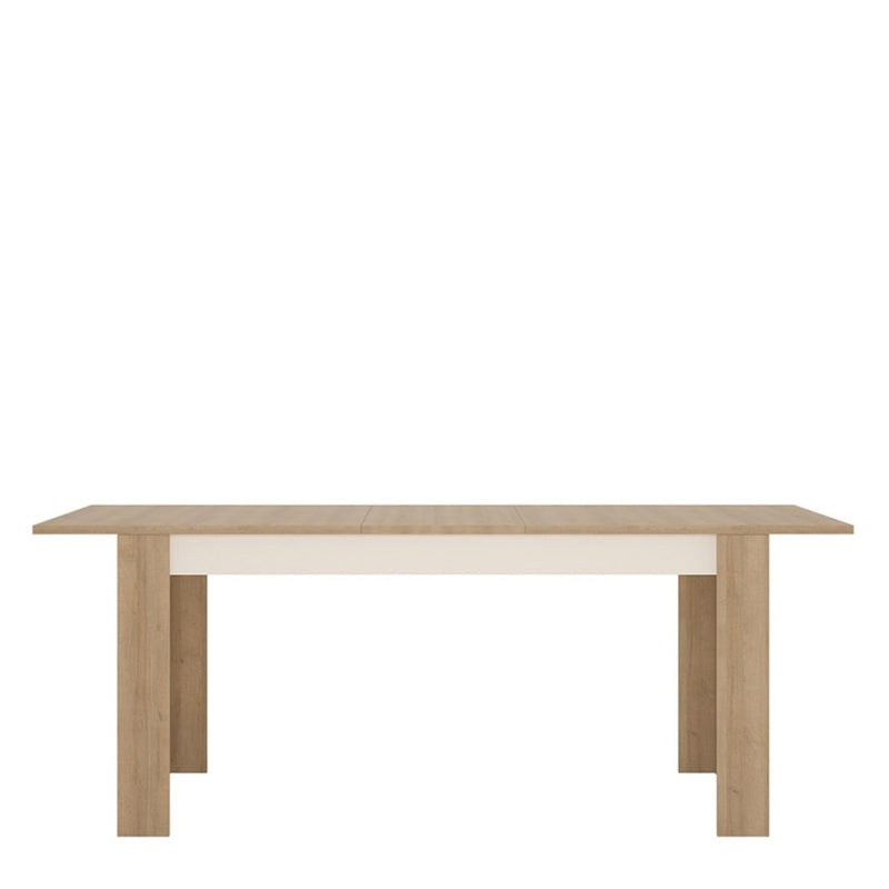 Lyon Extendable 4 Black Chairs Dining Table by Lavishway | Dining Table Set-30541