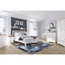 Grantham White 2 Doors Full Hanging Wardrobe by Lavishway | Wardrobe-31456