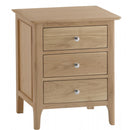 Nordic Oak Extra Large Bedside Cabinet by Lavishway | Bedside Tables-32142