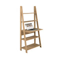 Tiva Contemporary Wooden Ladder Desk by Lavishway | -28365