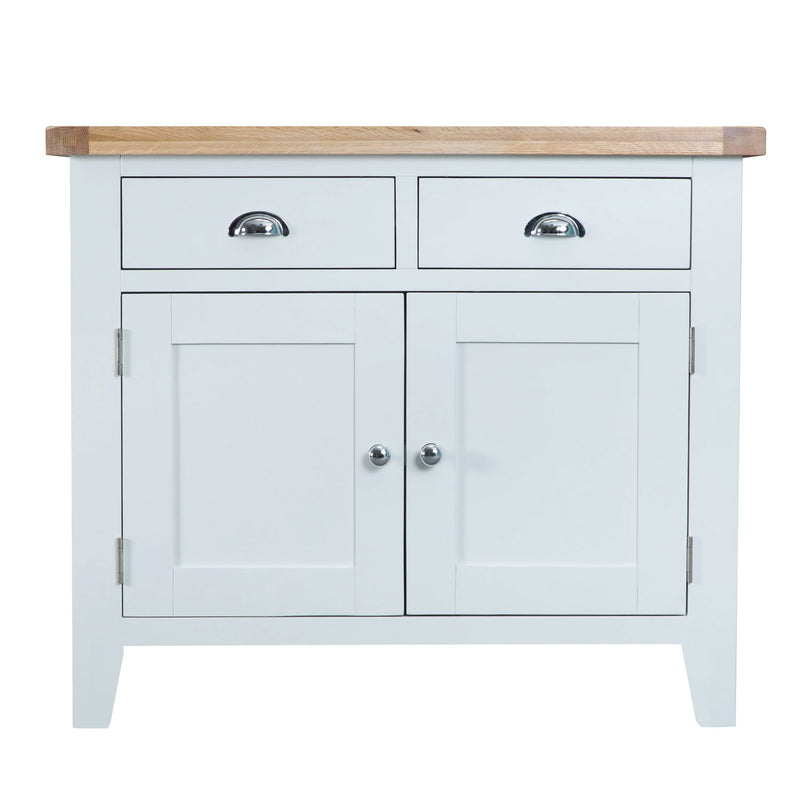 Tattershall Oak Top Sideboard in White by Lavishway | Sideboards-33092