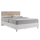 Stockholm Matt White King Size Bed by Lavishway | Wooden Beds-35687