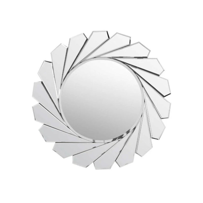 Retro Modern Round Wall Mirror by Lavishway | Wall Mirrors-41647