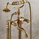 Antique Bronze Free Standing Bathroom Tap by Lavishway | Bathtub Faucets-49565
