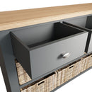 Grantham 3 Drawer 6 Basket Unit Cabinet by Lavishway | Hallway Cabinets-36828