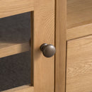 Chunky Solid Oak 2 Doors Large TV Unit by Lavishway | TV Units Cabinets-35016