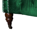Emerald Velvet Chesterfield 3 Seater Sofa by Lavishway | Velvet Sofa-34836