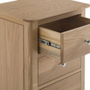 Nordic Oak 4 Drawers Narrow Chest by Lavishway | Chest Of Drawers-32333