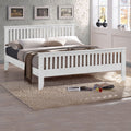 Turin Contemporary Solid Wooden Bed Frame by Lavishway | Wooden Beds-26986