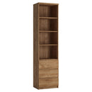 Fribo Oak Finish 3 Drawers Bookcase by Lavishway | Book Shelves and Cabinets-30312