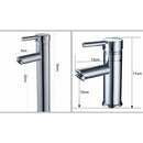 Chrome Finished Deck Mounted Bathroom Tap by Lavishway | Bathroom Faucet-49012