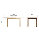 Guildford Oak Extendable Dining Table by Lavishway | Dining Tables-32161