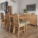 Guildford Solid Oak Flip Top Dining Table by Lavishway | Dining Tables-36771