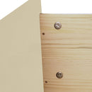 Copenhagen Cream 2 Doors Wardrobe by Lavishway | Wardrobe-30173