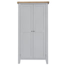 Tattershall Oak Top Full Hanging Wardrobe by Lavishway | Wardrobe-35998