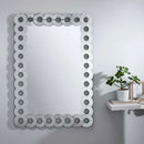 Rectangular Silver Wall Mirror by Lavishway | Wall Mirrors-41613