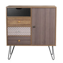 Casablanca Small 4 Drawers Wooden Sideboard by Lavishway | Sideboards-35308