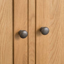 Chunky Solid Oak 4 Doors Wooden Sideboard by Lavishway | Sideboards-30747