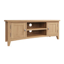 Guildford Solid Oak Large TV Unit by Lavishway | TV Units Cabinets-31992