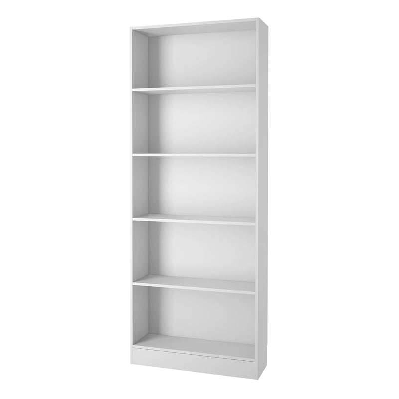 Basic Tall Wide Bookcase With 4 Shelves by Lavishway | Book Shelves and Cabinets-30674
