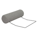 Cleveland Nova Light Grey Fabric Neckpillow by Lavishway | Fabric Sofas-29692