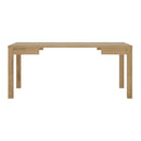 Shetland Oak Finish Extendable Dining Table by Lavishway | Dining Tables-29296