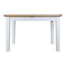 Tattershall Oak Extendable White Dining Table by Lavishway | Dining Tables-33274