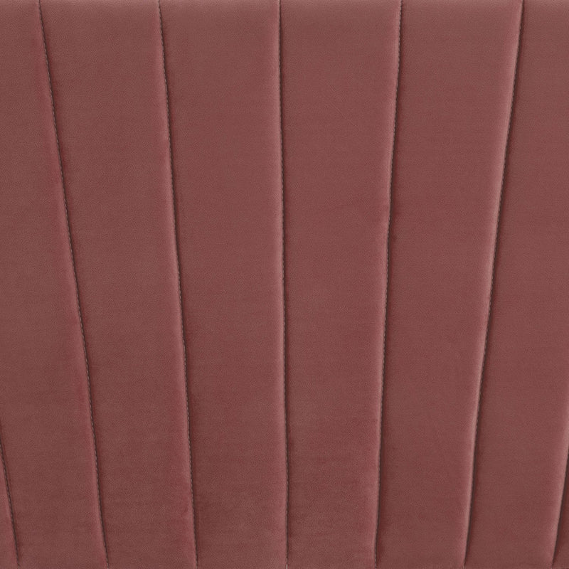 Lexie Wooden Effect Legs Velvet King Size Bed by Lavishway | Velvet Bed-35596