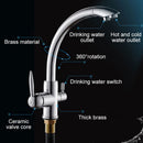 360° Rotatable Solid Brass Kitchen Tap by Lavishway | Kitchen Faucets-48744