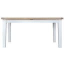 Tattershall Oak Extendable White Dining Table by Lavishway | Dining Tables-33272