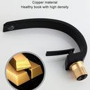 Traditional Style Curved Spout Bathroom Tap by Lavishway | Bathroom Faucet-48836