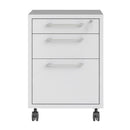 Prima White 3 Drawers Filing Cabinet by Lavishway | Filing Cabinets-28693