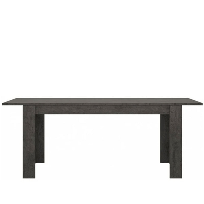 Zingaro Dining Table with 6 White Chairs by Lavishway | Dining Table Set-42356