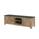 Rapallo Chestnut Finish 2 Doors TV Unit by Lavishway | TV Units Cabinets-28629