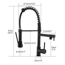 360 Degree Rotatable Pull Down Kitchen Tap by Lavishway | Kitchen Faucets-48794