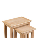 Nordic Classic Oak Nest Of 2 Table by Lavishway | Nest of Tables-32234