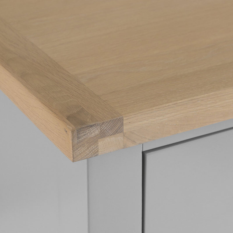 Tattershall Oak Top Wooden Chest of Drawer by Lavishway | Chest Of Drawers-36027