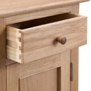 Nordic Oak Small 1 Door Cupboard by Lavishway | Cupboards & Cabinets-32221