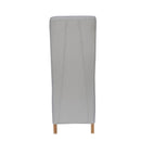 Wave Back Natural Comfy Dining Chair Set of 2 by Lavishway | Dining Chairs-36148