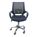 Tate Mesh Back Black Office Chair by Lavishway | Mesh Chairs-35161