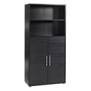 Prima Woodgrain 2 Doors Cabinet by Lavishway | Book Shelves and Cabinets-29023