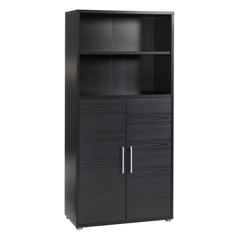 Prima Woodgrain 2 Doors Cabinet by Lavishway | Book Shelves and Cabinets-29023