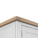 Tattershall Oak Top Large 3 Door Wardrobe by Lavishway | Wardrobe-32922