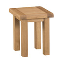 Chunky Solid Oak Nest of 2 Tables by Lavishway | Nest of Tables-37195