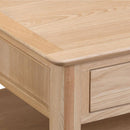 Nordic Oak Large 2 Drawers Coffee Table by Lavishway | Coffee Tables-32258